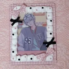 ホイップデコ　トレカケース　ピンク　黒　ブラック A41