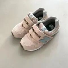 New Balance 313 ピンク　ベルクロスニーカー
