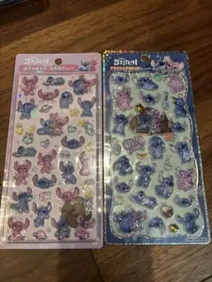 Disney Stitch ボンボンドロップシール　プチドロ