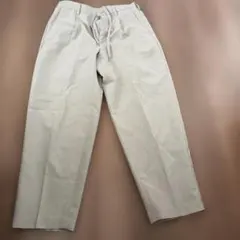 GU ライトベージュ スラックス S