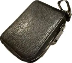 COACH ブラックレザー 財布 ミニ財布