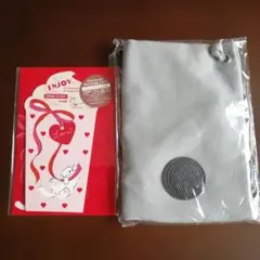 スターバックス福袋2026　ボトルサコシュ＆バレンタインビレッジカード