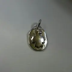 サンダーバード ペンダント シルバー925 K18 ハンドメイド