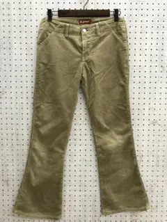 70’s vibes レトロ古着 C17 中畝コーデュロイ ブーツカットパンツ