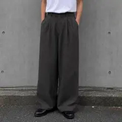 新作m's braque and father別注 ベルテッドタックバギーパンツ 新作m's braque and father別注 ベルテッドタックバギーパンツ - メルカリ