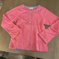 ジェモー　　ピンク カーディガン　130cm