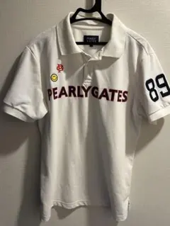 PEARLY GATES ホワイトポロシャツ サイズ4