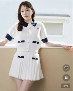 SNIDEL LACOSTE/ポロニット SWNT252171 - メルカリ