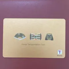 韓国 Tmoneyカード　1350W残ってますのサムネイル