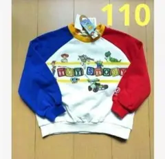 110サイズ しまむら トイストーリー キッズ トレーナー ウッディ ジェシー