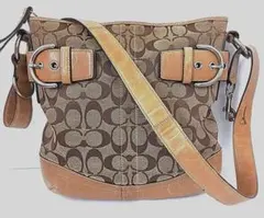Y2K・オールドコーチ 】COACH シグネチャー ワンショルダーバッグ