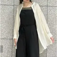 natural couture シアープリーツシャツチュニックのサムネイル