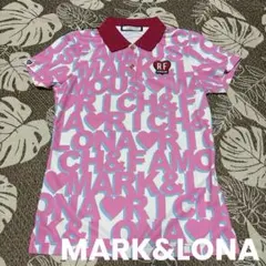 【美品】MARK&LONA マークアンドロナ ゴルフウェア ポロシャツ 36 Sのサムネイル