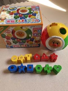 【美品】アンパンマン　育脳まるまるパズル