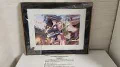 鬼滅の刃 場面写A4キャラファイングラフ シリアルナンバー入り 猗窩座