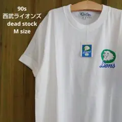 未使用品　90s 西武ライオンズ　レオ　Seibu Lions Tシャツ