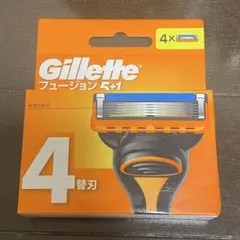 P&G ジレット フュージョン 5＋1 替刃4個入 新品 未開封 正規品のサムネイル