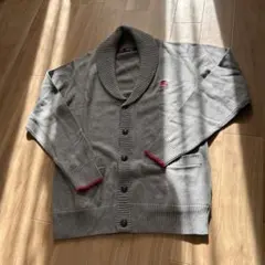 BURBERRY BLACK LABEL グレー カーディガン