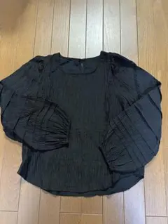 EMMA LIMBER黒のブラウス