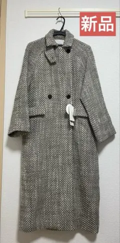 silent 夏帆さん着用 Mila Owen ヘリンボーンコート 新品