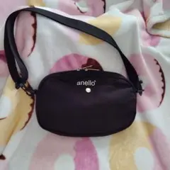 アネロ ミニショルダーバッグ ブラック