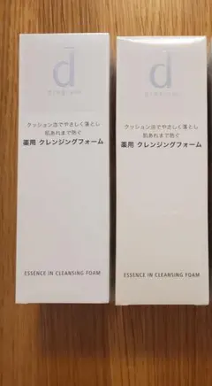 値下げ！！d プログラム エッセンスイン クレンジングフォーム120g未使用2個のサムネイル