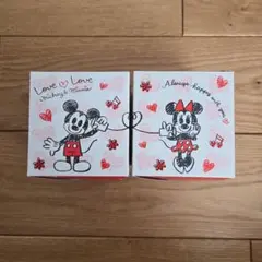 Disneyミッキーミニー　ペアグラス