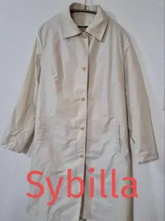 m*n様 【美品】Sybilla ベージュ レインコート　ボタン留めのサムネイル