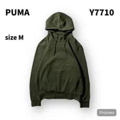 【即購入OK】PUMA パーカー　フーディー　サイズM カーキ