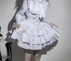 CATCOCOON スカート 白ボーダー