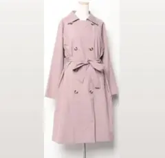 グローバルワーク トレンチコート ピンク