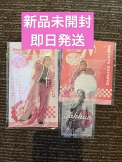 SnowMan 佐久間大介　アクスタ ミラーステッカー クリアステッカーセット