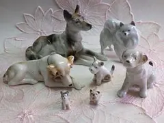 ロイヤルコペンハーゲン 2015イヤーフィギュリン 犬 ポメラニアン ※美