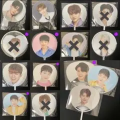 ウジ うちわ 10枚 セット SEVENTEEN