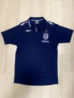 ケンピー様専用　Umbro イングランド代表 ポロシャツ ネイビー