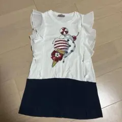 MONNALISA アイスクリームデザイン Tシャツ 100cm~