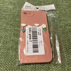 iPhoneケース　スマホカバー　韓国　お花　シリコン　ソフトケース　ピンク