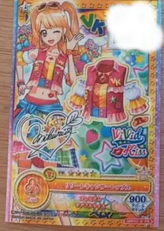 アイカツオンパレード　みくる　リゾートキャンサー　サイン入り