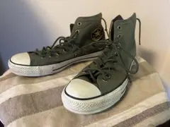 【Converse】ハイカットスニーカー オリーブグリーン