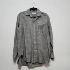 TAKEO KIKUCHI チェック柄長袖シャツ