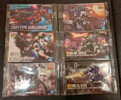 GUNDAMガンプラパッケージアートグミ3 6点セット