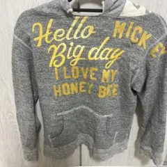 デニムダンガリー Disney ミッキーデザイン パーカー 150cm