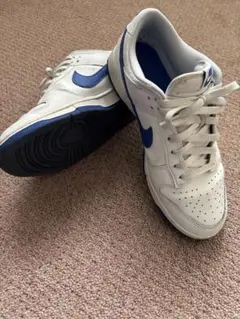 Nike ホワイト/ブルー スニーカー