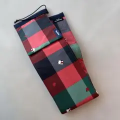 familiar Shupatto チェック柄バッグ　保冷バッグ　ファミリア