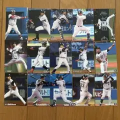 東京ヤクルトスワローズ　プロ野球選手 トレーディングカードセット