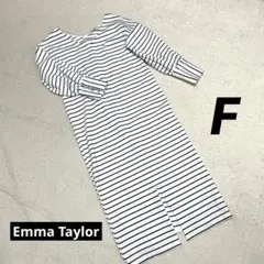 Emma Taylor パール袖　ボリュームスリーブ　ロングワンピース　Fのサムネイル