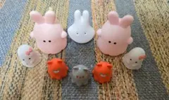 最終価格８点♡どうぶつおばけミッフィーオバケーヌウサギーヌならぶんです。