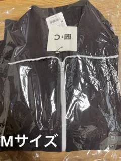 ユニクロC ミラノリブフルジップカーディガン　ダークブラウン　M