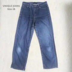 UNIQLO JEANS レギュラーストレートデニム 28