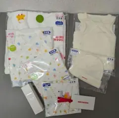 【新品未使用】　新生児セット　ミキハウス　7点　おまけ付けます（ご希望の方）